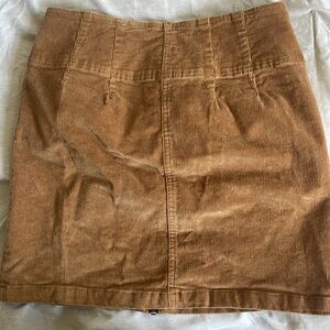 WILD FABLE CORDUROY BROWN SKIRT